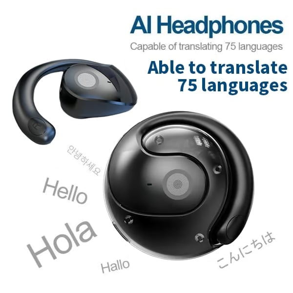 TranslateTech T900 Wireless Translating Earbuds